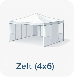 Zelt 4x6