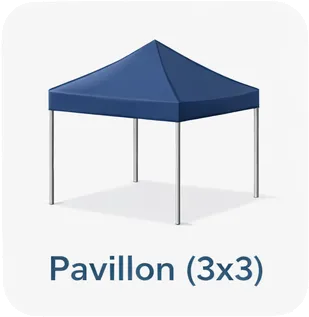 Pavillon 3x3