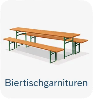 Biertischgarnituren