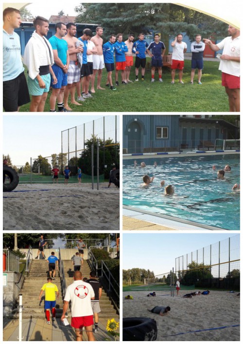 Jährliche Vorbereitung im Stadtbad Radeberg