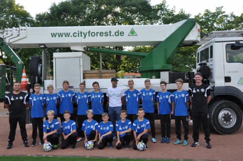 city forest Gmbh aus Radeburg unterstützt die C - Jugend