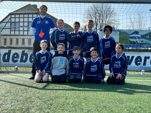 Erstes Spiel in der Rückrunde: unsere neue E5 im Pool 11