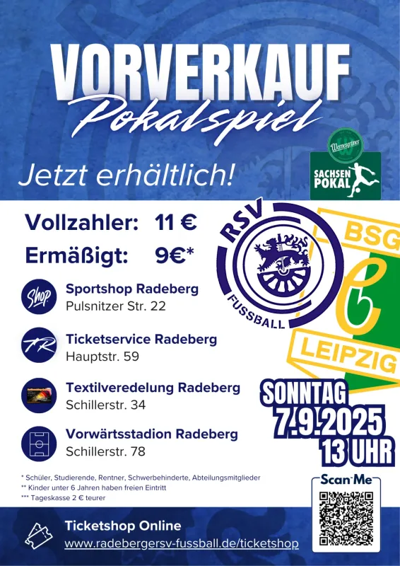 Nur noch 4 Tage bis zum größten Pflichtspiel der Vereinsgeschichte!