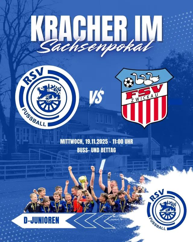 Sachsenpokal D-Junioren 🏆