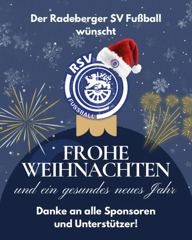 Wir wünschen frohe Weihnachten und ein gesundes neues Jahr