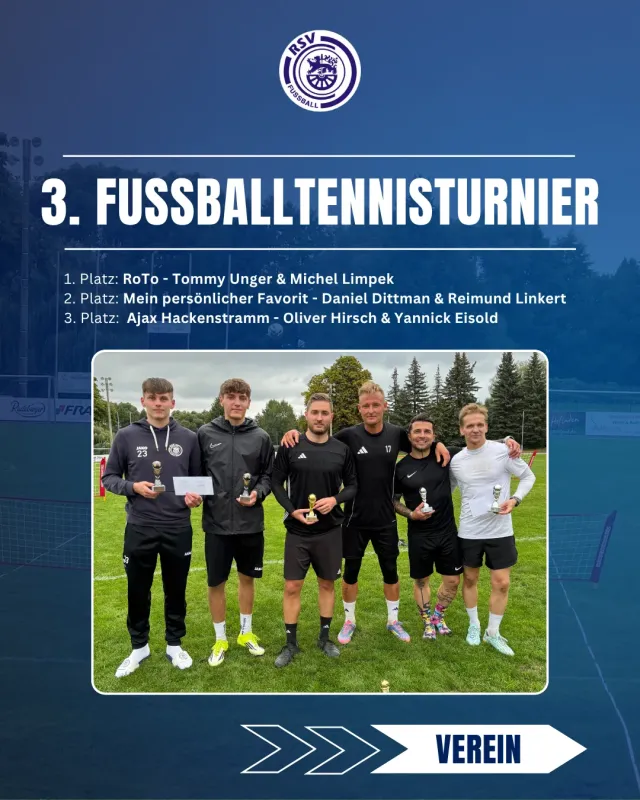 3. Fußballtennisturnier in Radeberg 🏆⚽️