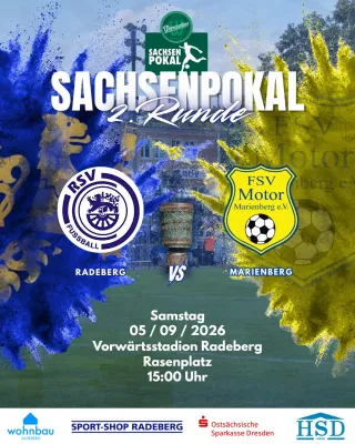 (1M) SACHSENPOKAL – 2. RUNDE! 🏆🔥