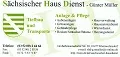 Müller Günter Sächsischer Haus Dienst